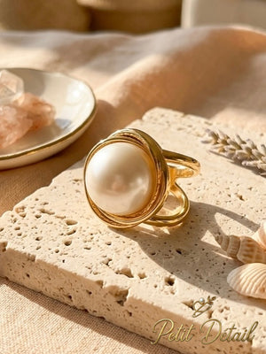 Classic Pearl Scarf Ring Petit Détail Lebanon