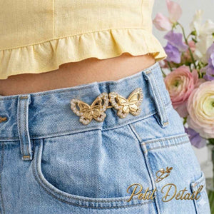Butterfly Waist Adjuster – Gold & Silver Petit Détail Lebanon