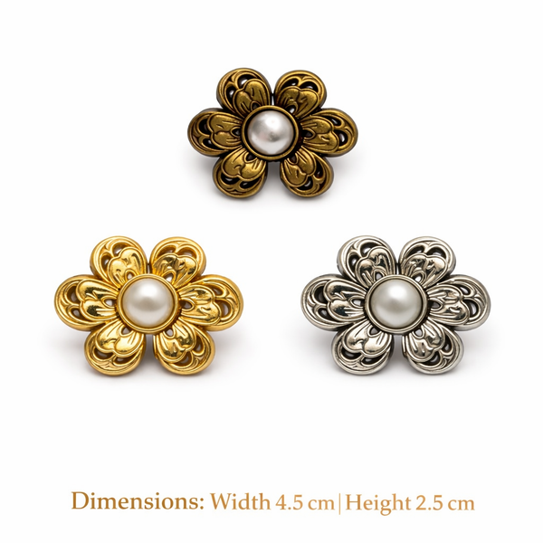 Pearl Flower Waist Buckle Petit Détail Lebanon