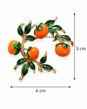 Mandarin Branch Brooch Petit Détail Lebanon