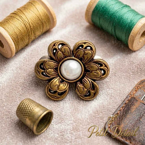 Pearl Flower Waist Buckle Petit Détail Lebanon