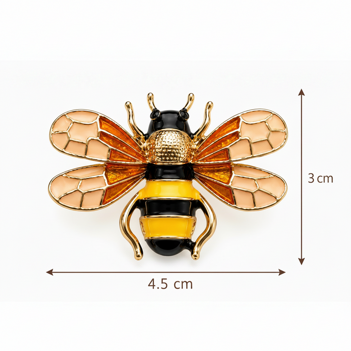 Honey Bee Statement Brooch Petit Détail Lebanon