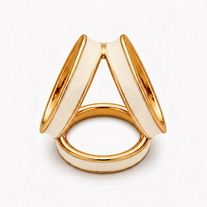 Geometric Trio Scarf Ring Petit Détail Lebanon
