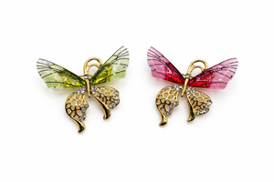 Whimsical Fairy Wing Butterfly Brooch