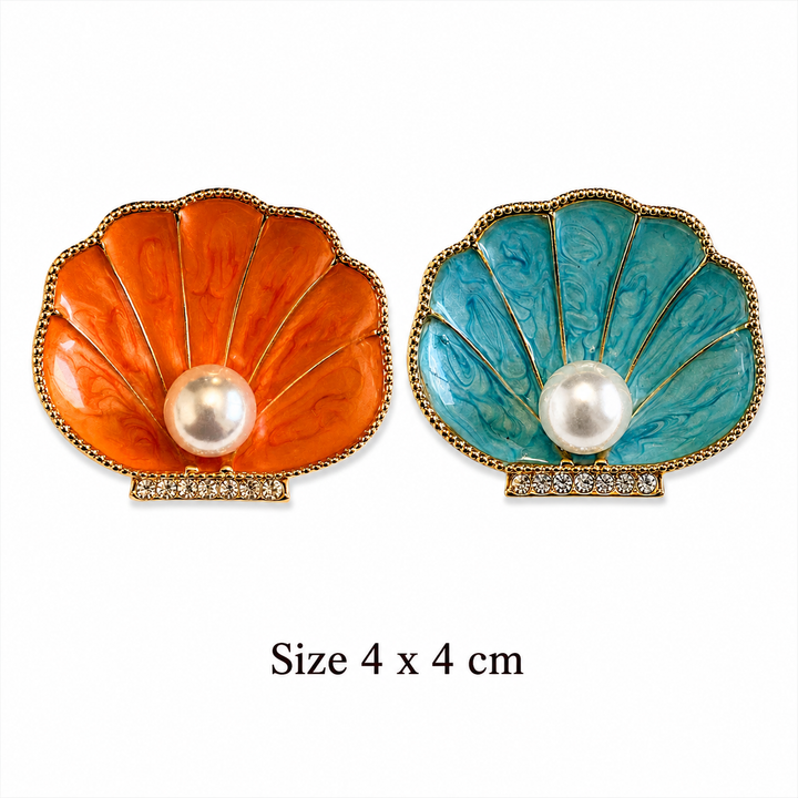 Pearl Shell Brooch Petit Détail Lebanon