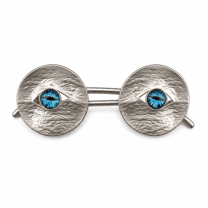 Surrealist Eye Glasses Brooch Petit Détail Lebanon