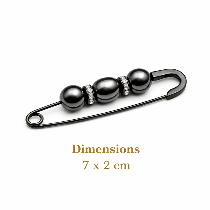 Pearl Decorative Safety Pin Brooch Petit Détail Lebanon