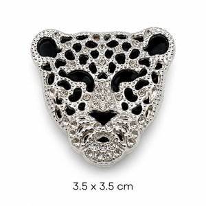 Silver Leopard Button Cover Petit Détail Lebanon