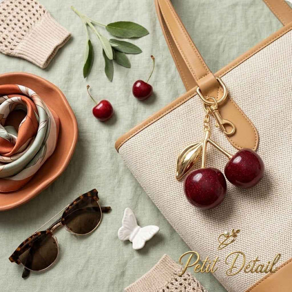 Cherry Bag Charm Petit Détail Lebanon