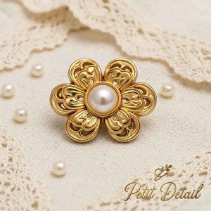 Pearl Flower Waist Buckle Petit Détail Lebanon