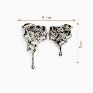 Rose Waist Buckle Silver Petit Détail Lebanon