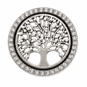 Sparkling Tree of Life - Symbol of Growth Brooch Silver Petit Détail Lebanon