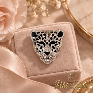 Silver Leopard Button Cover Petit Détail Lebanon