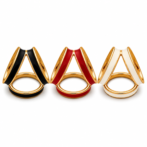 Geometric Trio Scarf Ring Petit Détail Lebanon