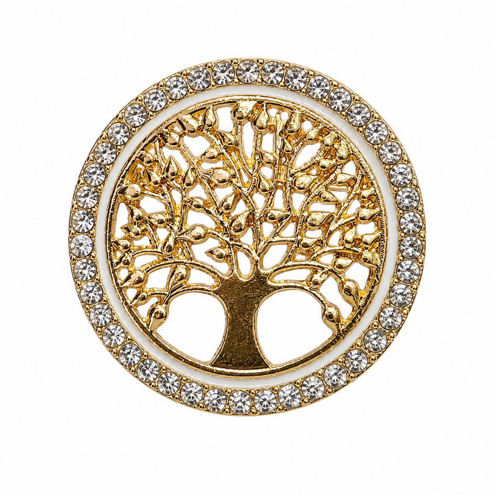 Sparkling Tree of Life - Symbol of Growth Brooch Petit Détail Lebanon