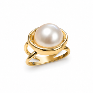 Classic Pearl Scarf Ring Petit Détail Lebanon