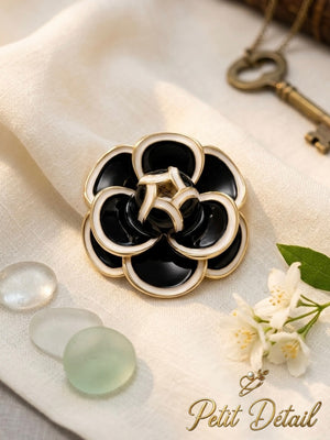 Camellia Flower Brooch Petit Détail Lebanon