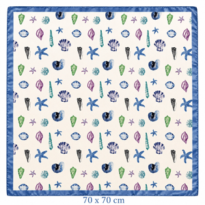 Ocean Treasures Square Scarf Petit Détail Lebanon