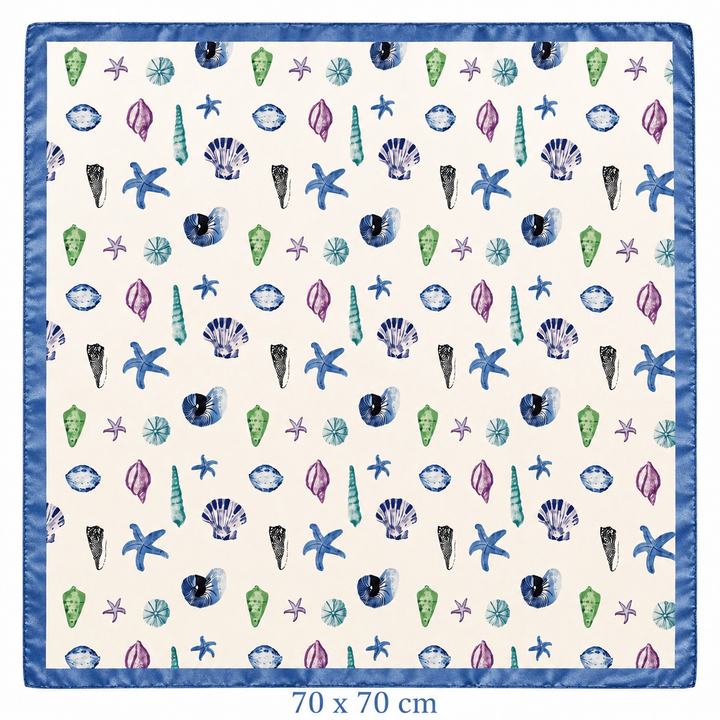Ocean Treasures Square Scarf Petit Détail Lebanon
