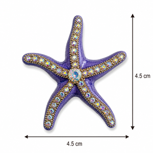 Ocean Star Brooch purple Petit Détail Lebanon