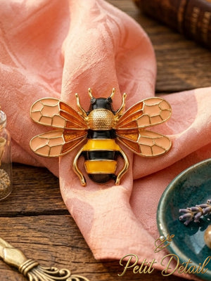 Honey Bee Statement Brooch Petit Détail Lebanon