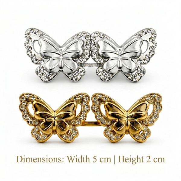 Butterfly Waist Adjuster – Gold & Silver Petit Détail Lebanon