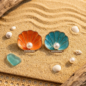 Pearl Shell Brooch Petit Détail Lebanon