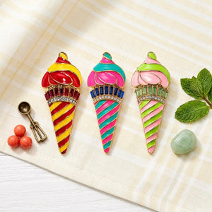 Candy Swirl Ice Cream Brooch Petit Détail Lebanon