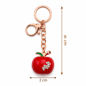 Chic Apple Charm Keychain Default Title Petit Détail Lebanon