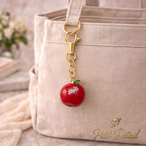 Chic Apple Charm Keychain Petit Détail Lebanon