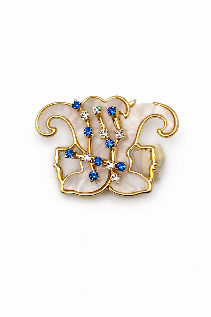 Gemini Zodiac Brooch Default Title Petit Détail Lebanon