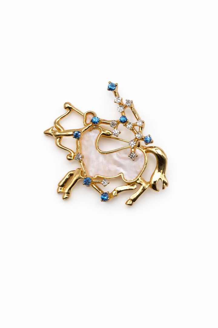 Sagittarius Zodiac Brooch Default Title Petit Détail Lebanon