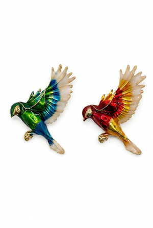 Soaring Swallow Brooch Petit Détail Lebanon
