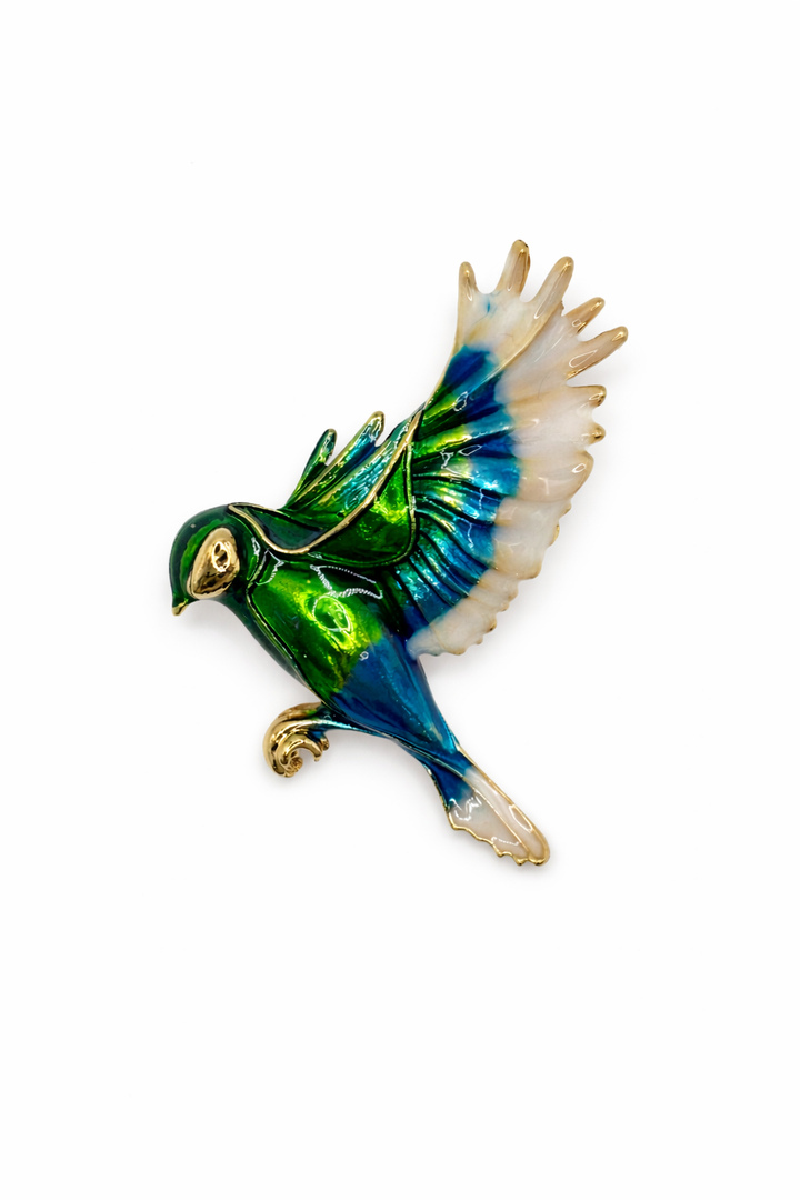 Soaring Swallow Brooch Petit Détail Lebanon