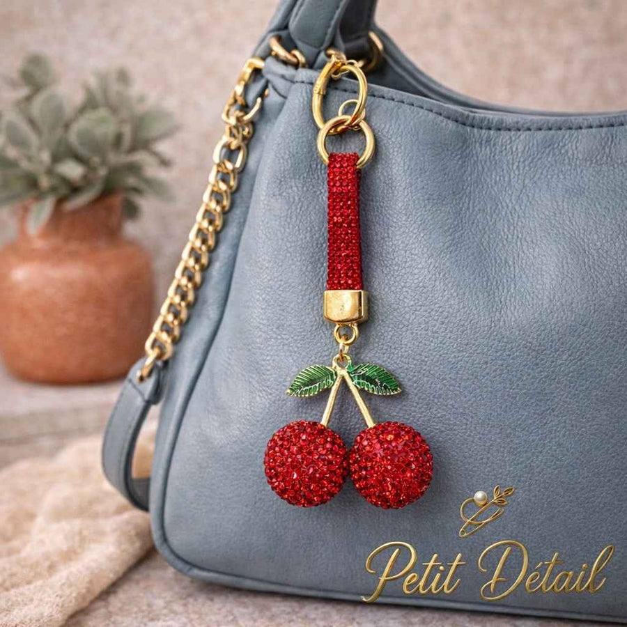 Sparkling Cherry Bag Charm Petit Détail Lebanon