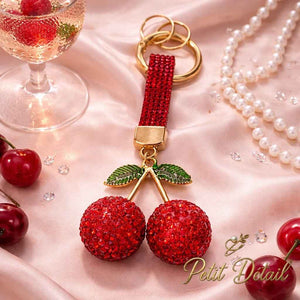 Sparkling Cherry Bag Charm Petit Détail Lebanon